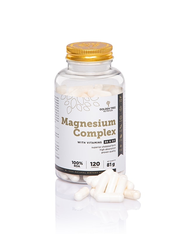 Magnezij z vitaminoma B6 in D3 - kapsule