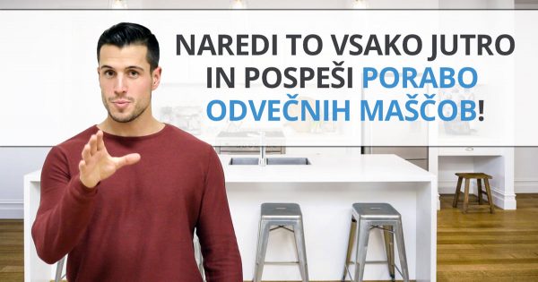 Visoko beljakovinski zajtrk za pospešeno porabo odvečnih maščob čez cel dan