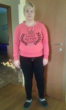 Anja Polajnar nekoč.