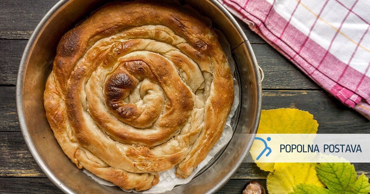 Domač polnovreden burek