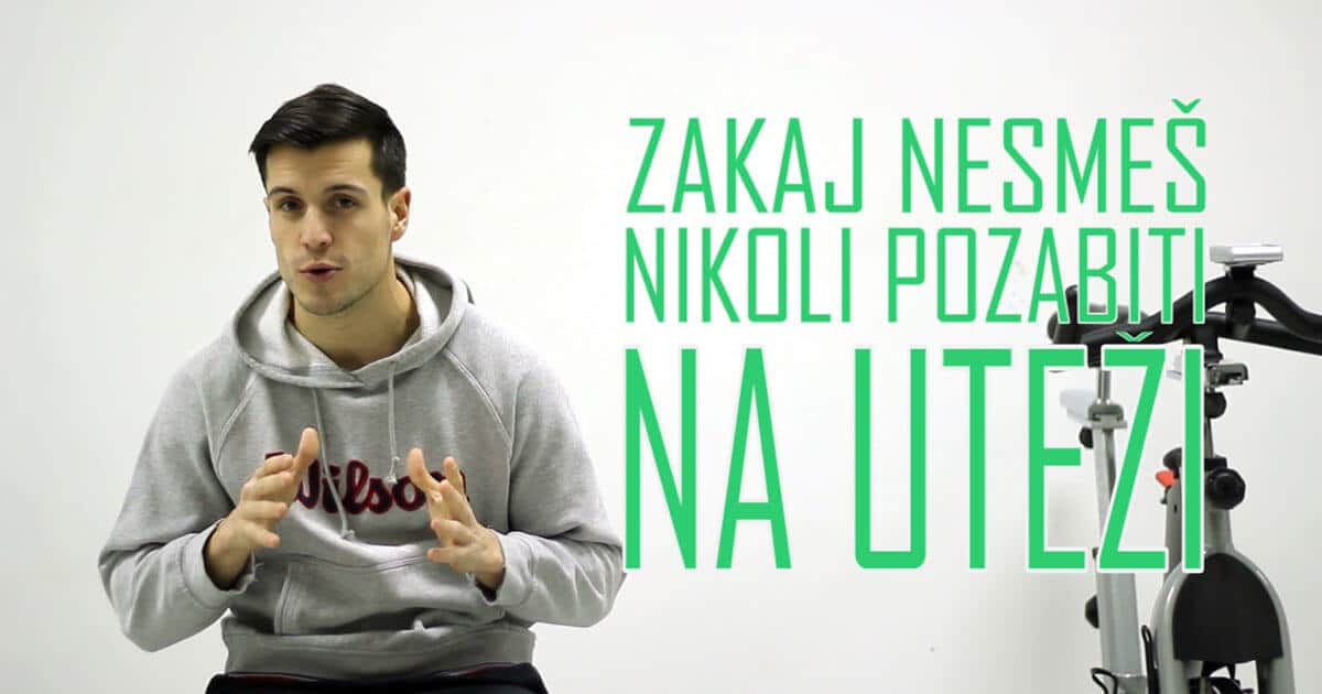 5 razlogov zakaj ne smeš nikoli pozabiti na trening z utežmi