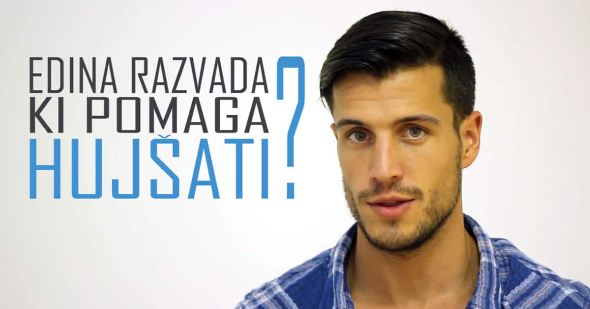 Edina razvada, ki pomaga hujšati?