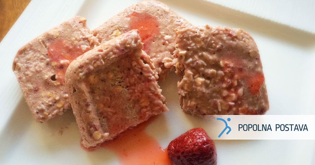 Prefinjene jagodne kocke