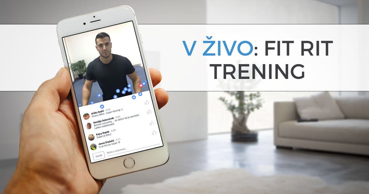 V ŽIVO: Trening FIT RIT