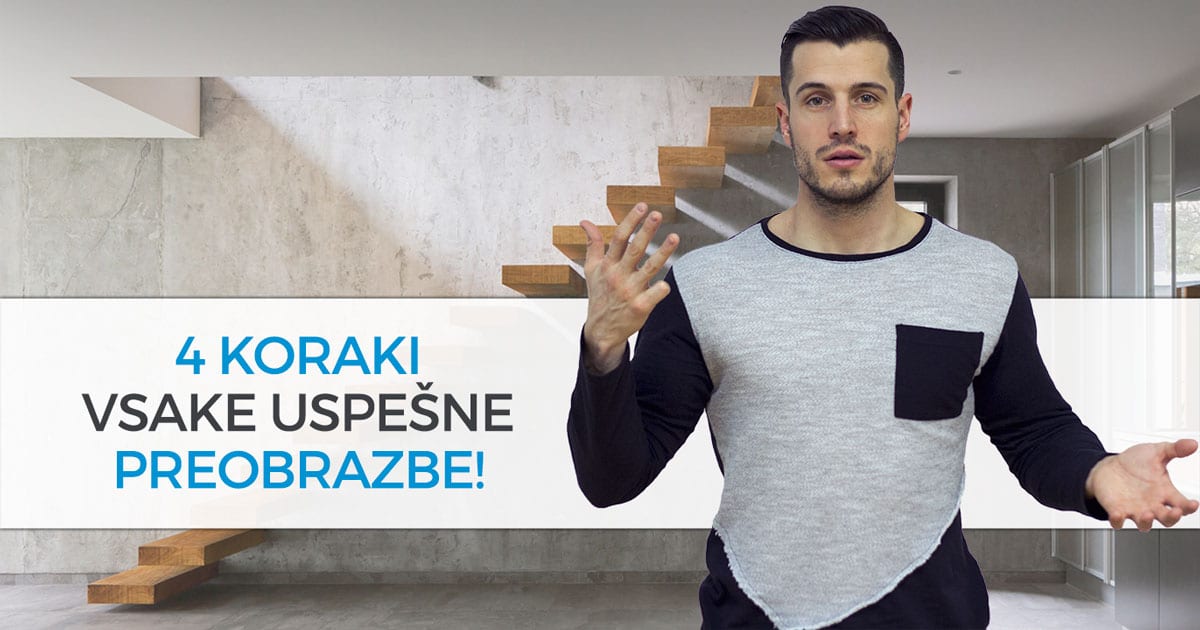 4 preprosti koraki za popolno telesno preobrazbo