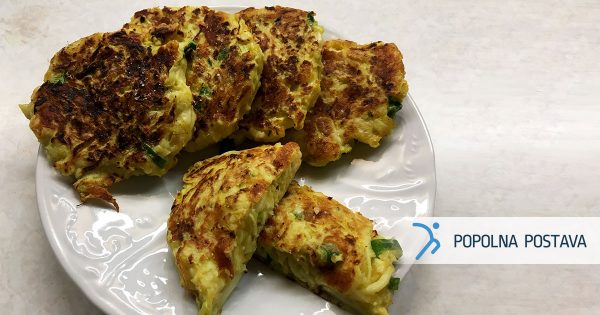 Bučkini mini polpeti z jajci in feta sirom