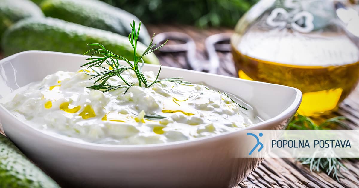 Osvežilni tzatziki