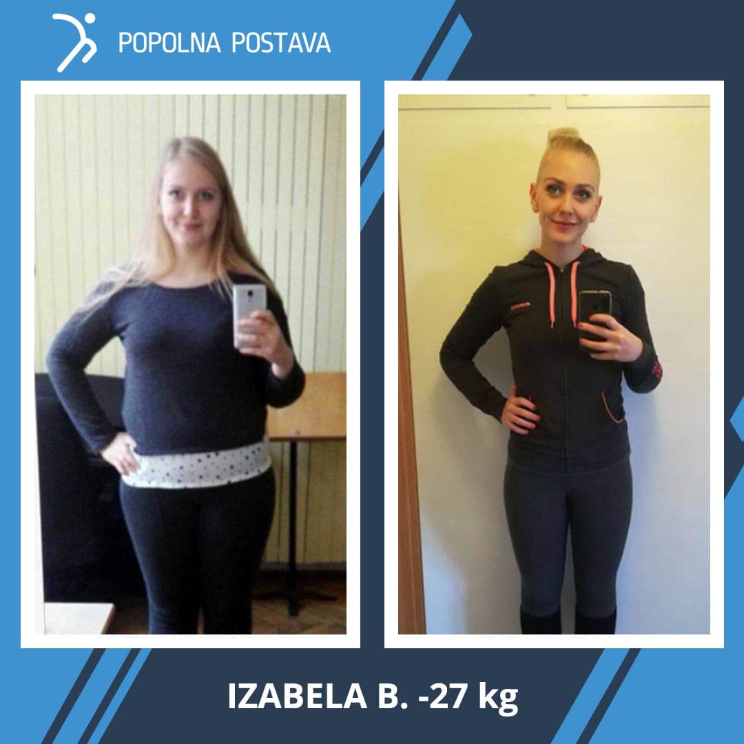 Motivacijsko pismo Izabele po uspešni popolni preobrazbi