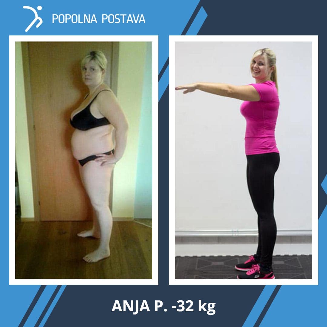 Anja razkriva kako je izgubila -32 kilogramov in se sedaj počuti kot prerojena…