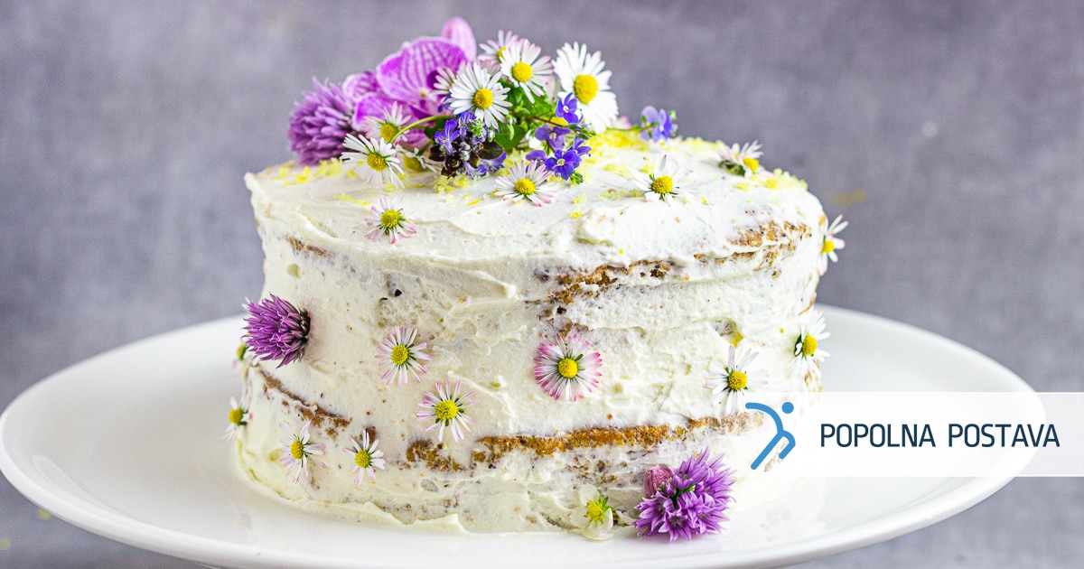 Limonina torta z makom