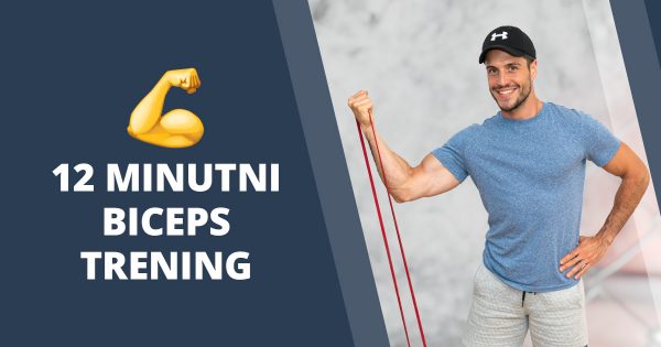 4 najučinkovitejše vaje za biceps z elastiko ➡ Vodeni trening