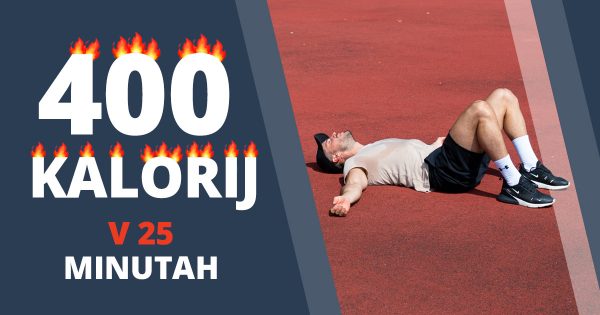 Krožni trening – pokuri 400 kalorij v samo 25 minutah