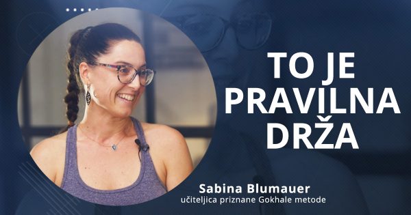 Kako premagaš bolečine v križu, hrbtu in vratu – Sabina Blumauer