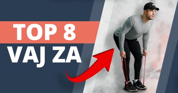 8 učinkovitih vaj za zadnjo ložo s pripomočki ali brez