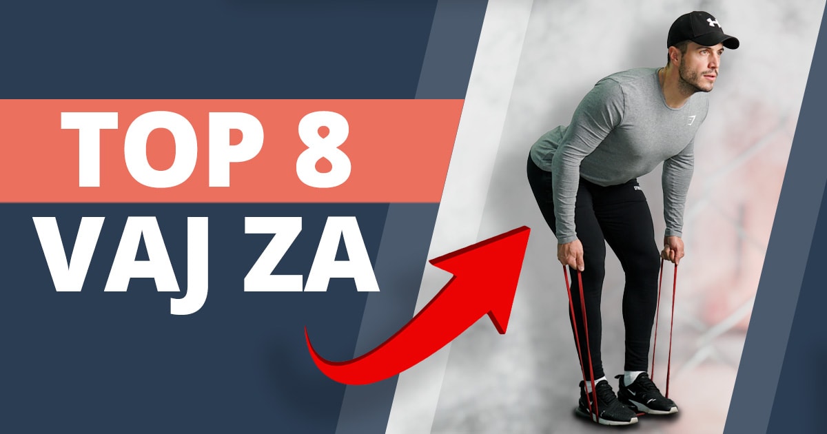 8 učinkovitih vaj za zadnjo ložo s pripomočki ali brez