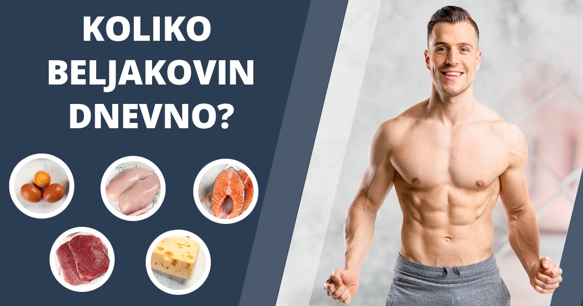 Koliko beljakovin na dan moraš zaužiti?