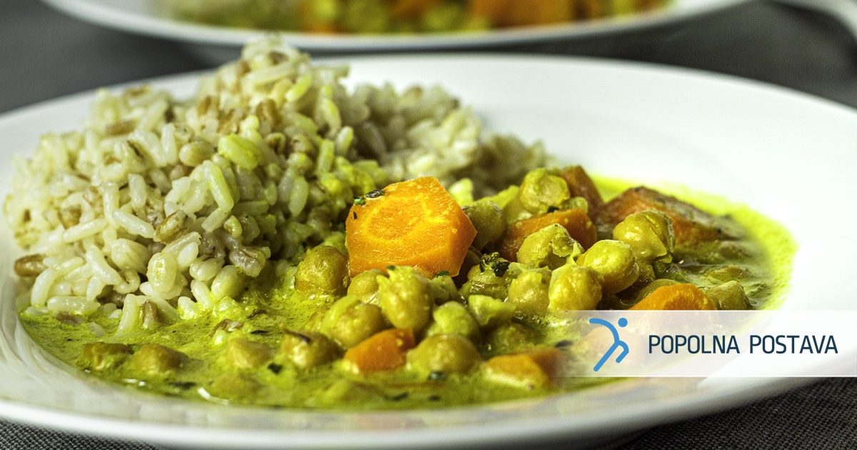 Čičerikin curry v enem loncu