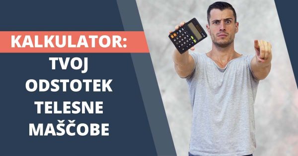Izračunajte odstotek telesne maščobe