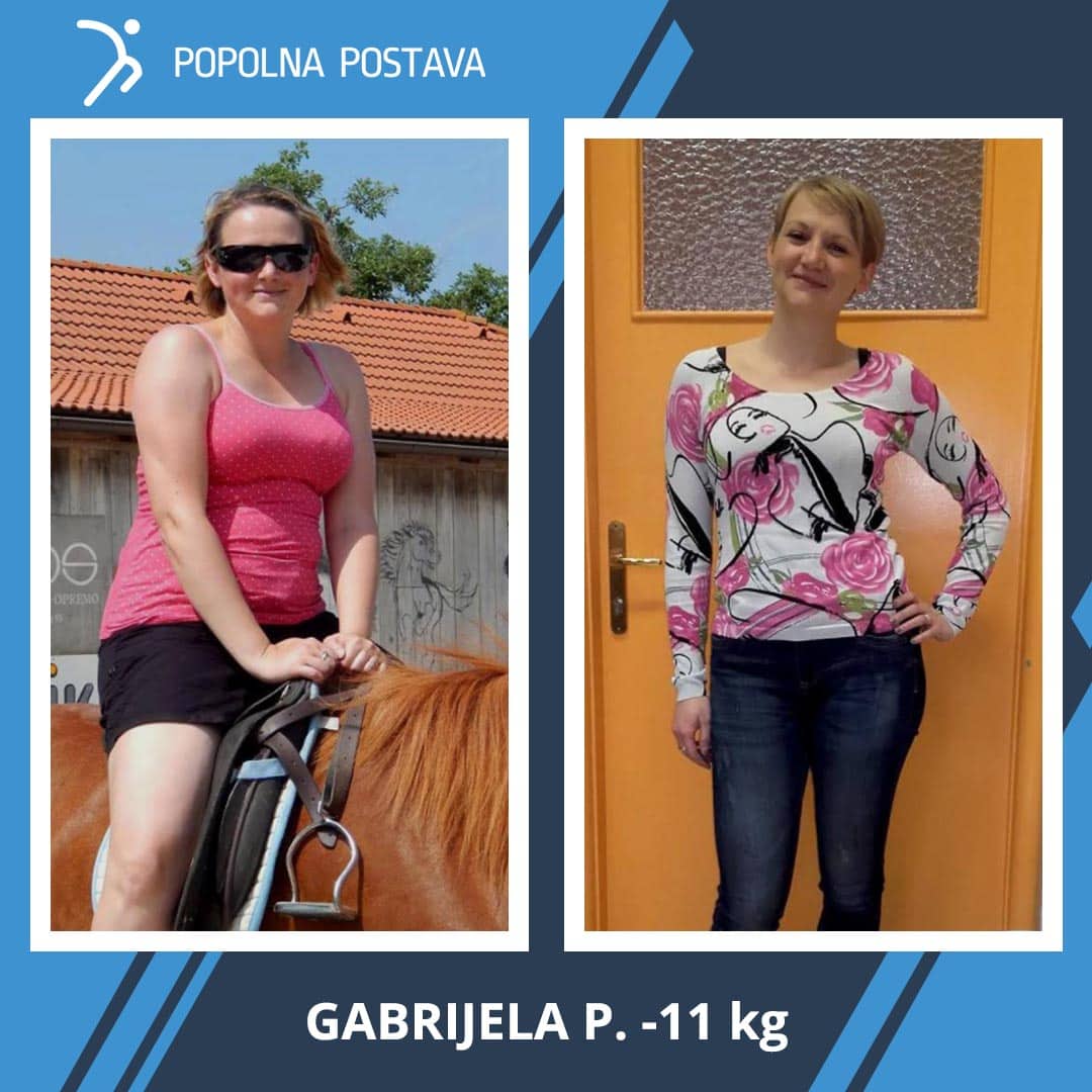 Kilogrami kopnijo in moja postava končno dobiva obliko