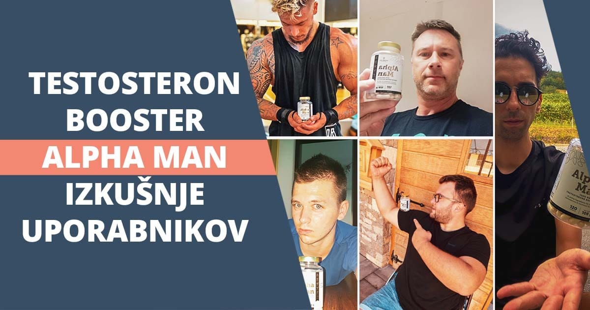 Testosteron booster Alpha Man – izkušnje uporabnikov