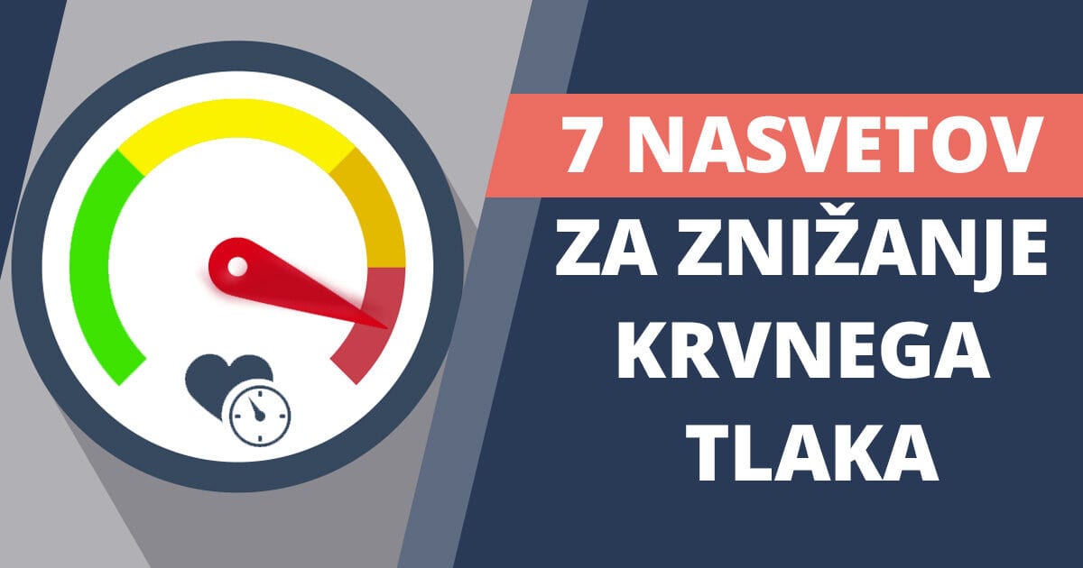 7 načinov, kako naravno znižati krvni tlak