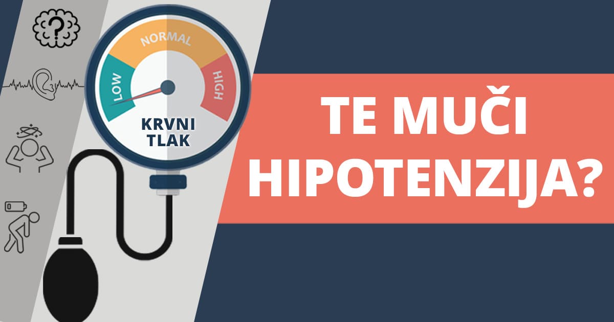 Hipotenzija: Kako naravno zvišati nizek krvni pritisk?