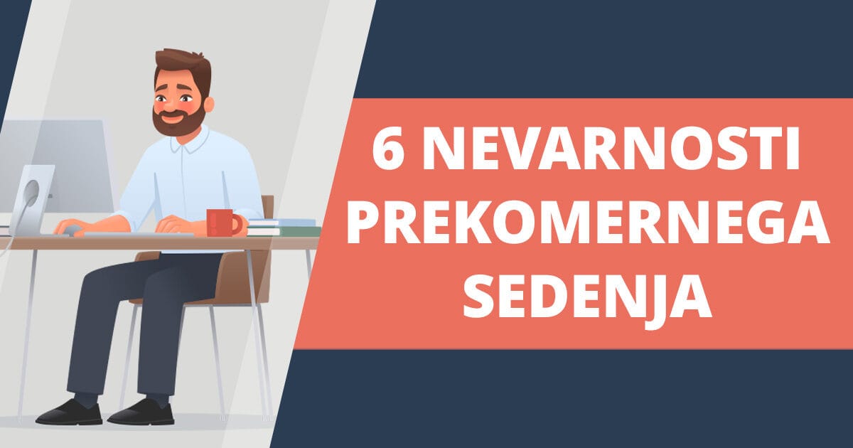 Sedeč življenjski slog in (negativni) učinki na zdravje