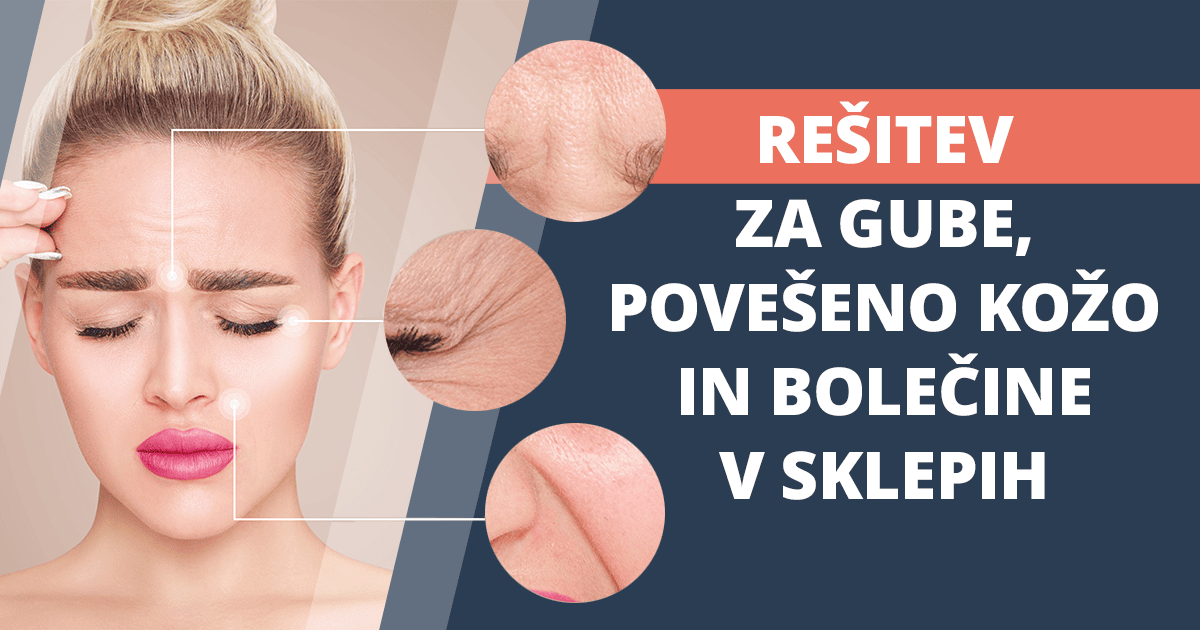 Kolagen za boljše počutje in ponovno mladosten videz