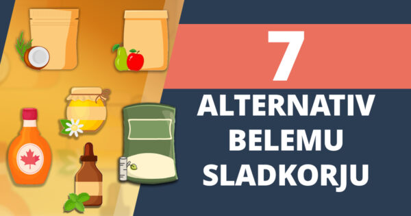 7 naravnih alternativ belemu sladkorju